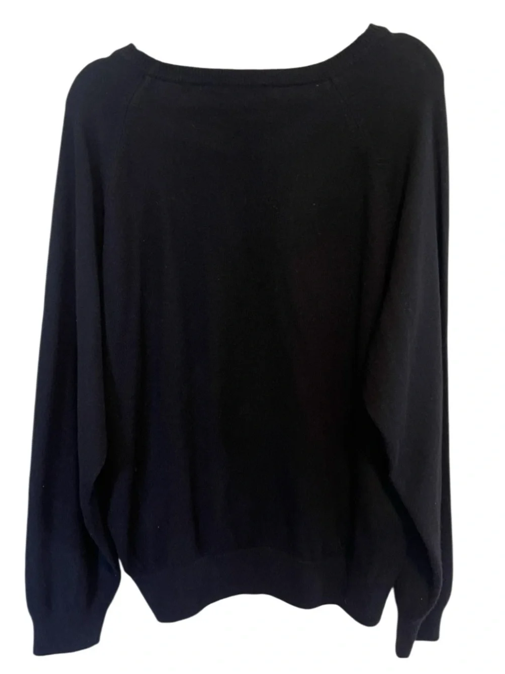 Peter Millar Cashmere Sweater Men’s XL Black 100% Cashmere Crewneck Pullover